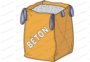béton sac big bag